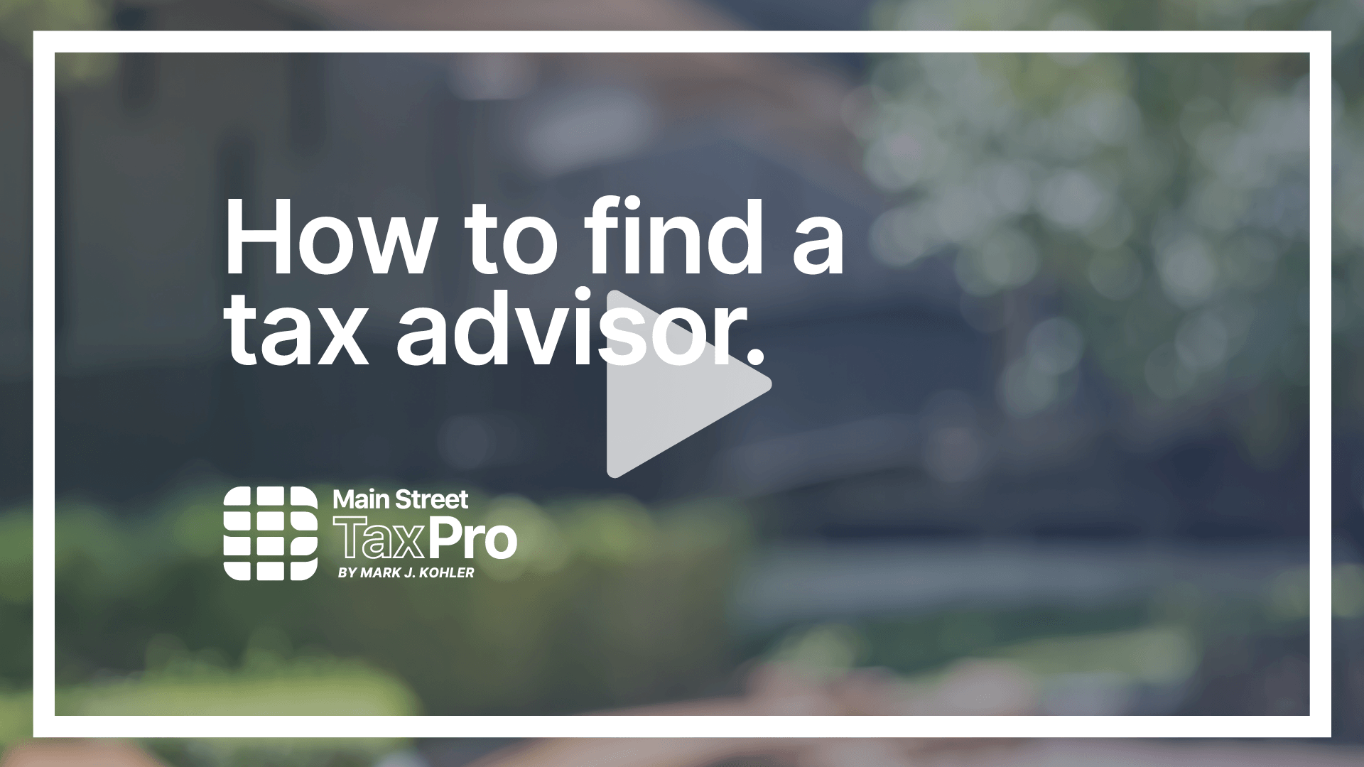 Icon for button of The Certified Tax Advisor Network Video
